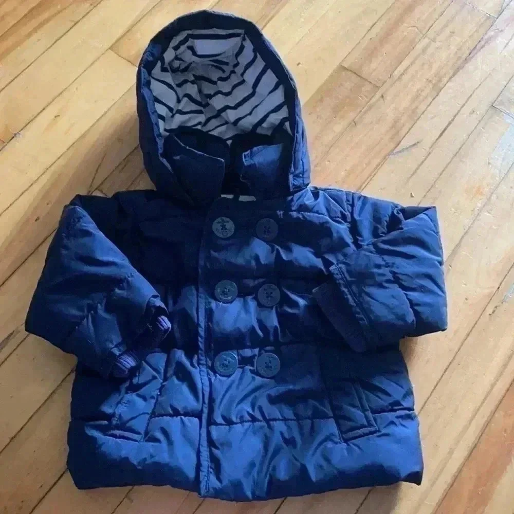 Gap‎ baby puffer  coat - Picture 3 of 6